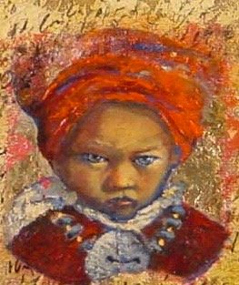 TULKOU, gesso, oil & mixte